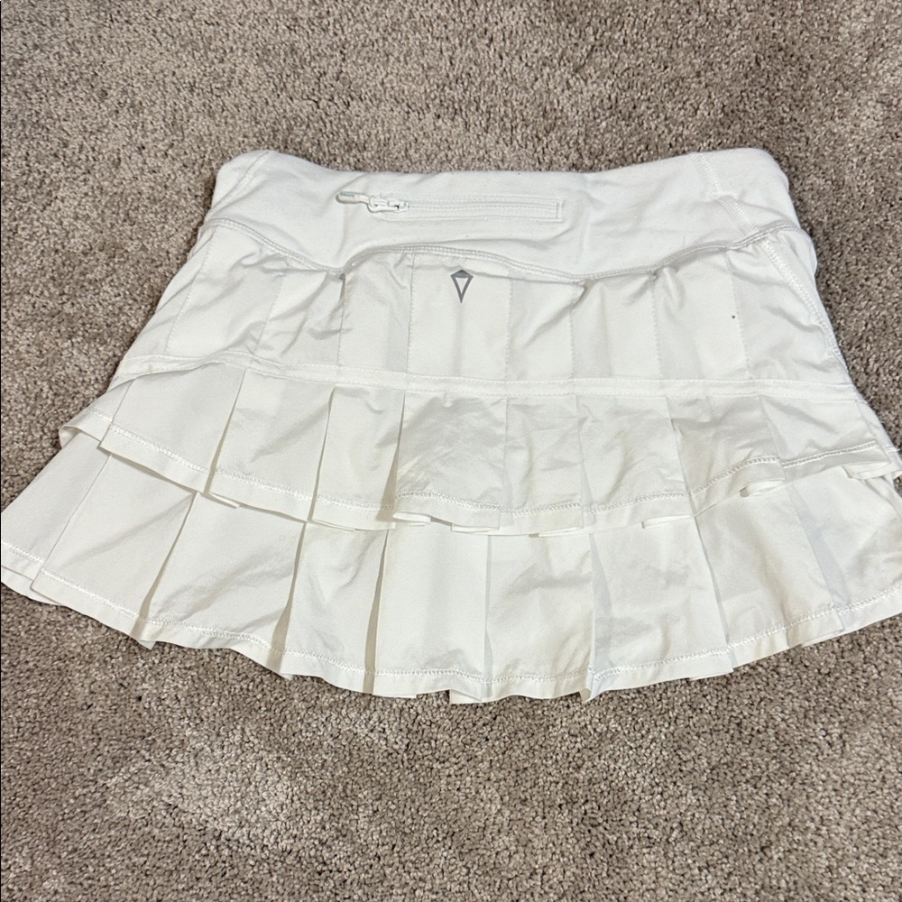 Ivivva White Pleated Skirt for Kids